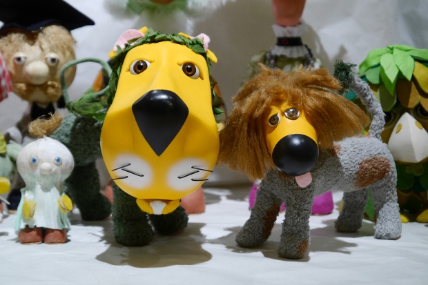 The Herbs puppets - Created by Ivor Wood