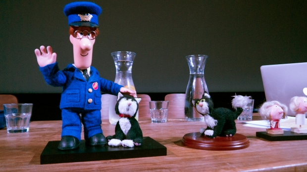 Postman Pat and Jess and the original Jess the Cat - Manchester Animation Festival 2017